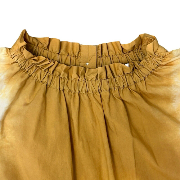 Sea New York Zelda Top Women’s Size 6 Colorful Dip Dye Flutter Sleeves Cotton - Picture 5 of 14